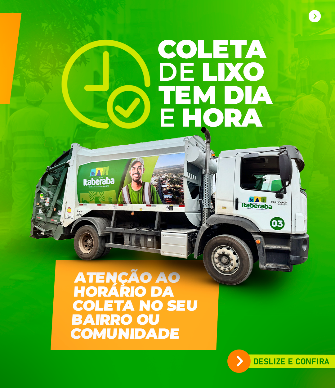 Confira os horários e dias de coleta de lixo em seu bairro ...