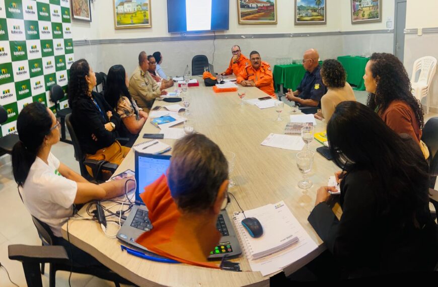 Prefeitura de Itaberaba convoca secretarias para construção do Plano de Contingência Municipal de Defesa Civil
